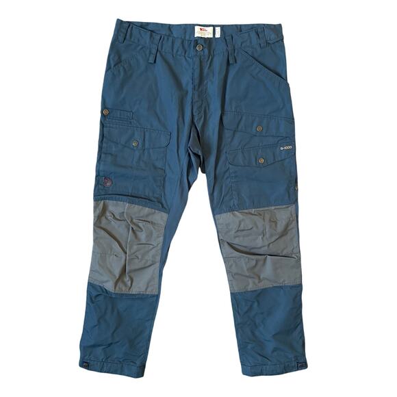 Fjallraven Vidda Pro Ventilated Men's Trousers in Blue Size US 38/ EU 54 - Picture 1 of 7